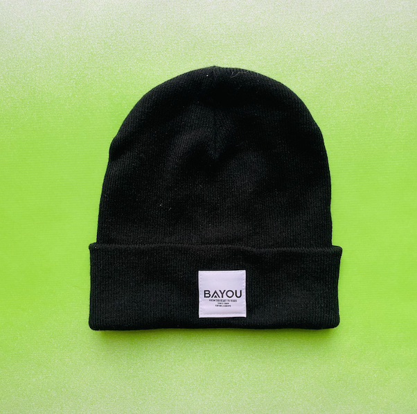 BAYOU BEANIE - Black